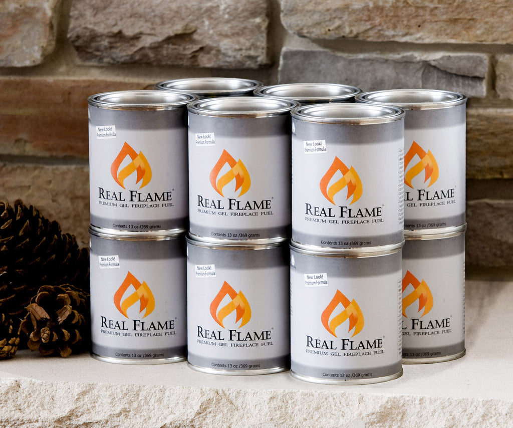 Real Flame Gel Fuel - 12-Pack