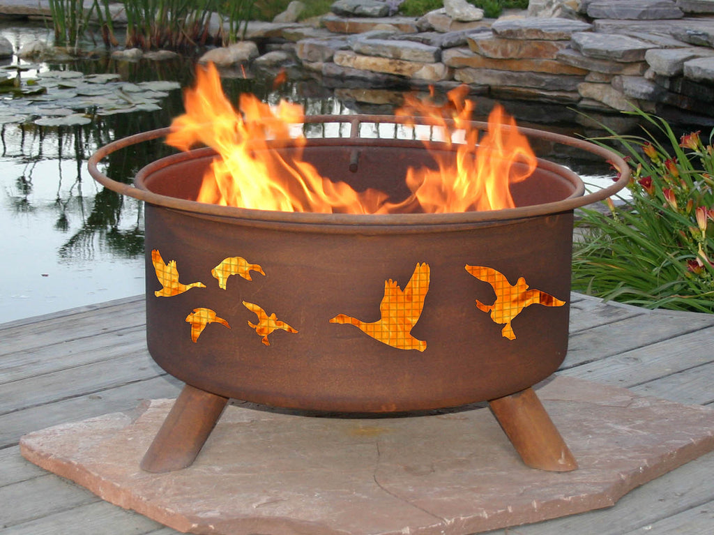 Patina Products Wild Ducks Fire Pit