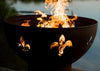 Fire Pit Art - Fleur de Lis Fire Pit