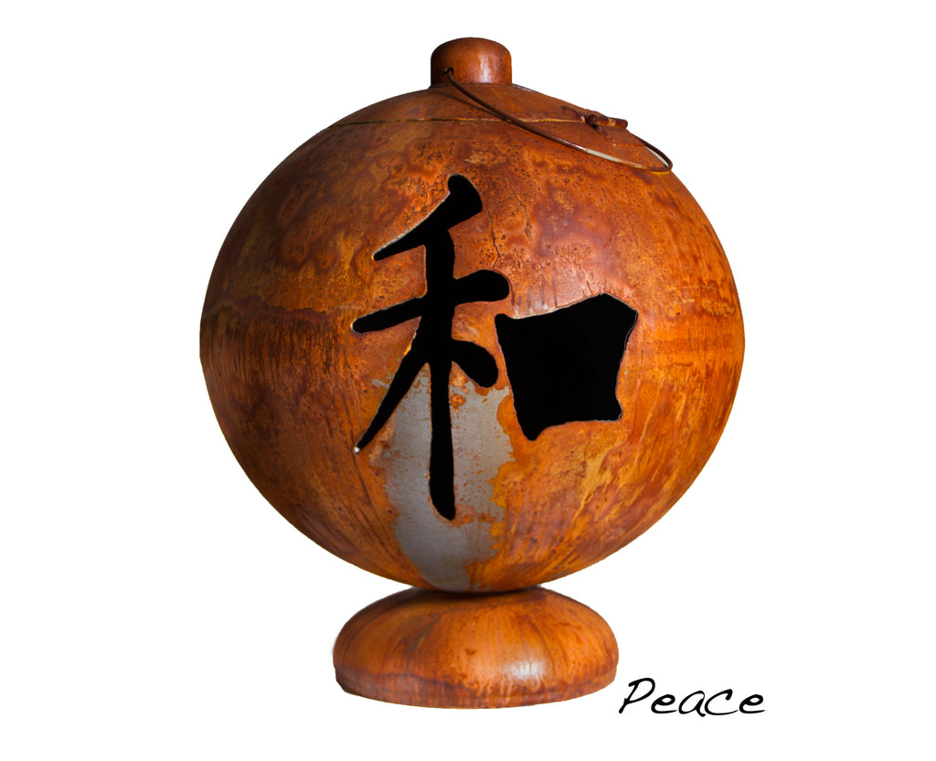 Ohio Flame - Peace Happiness Tranquility Fire Globe