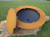 Fire Pit Art - Saturn Fire Pit with Lid